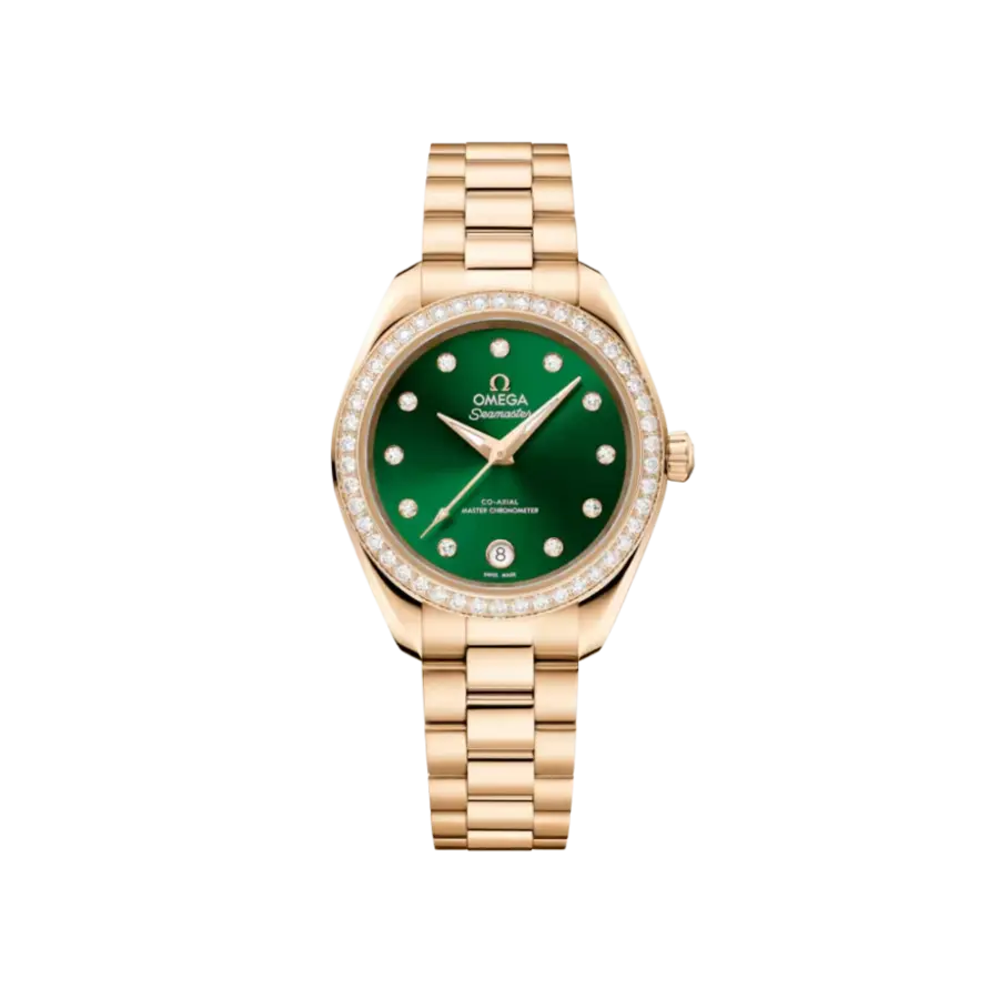 Seamaster Aqua Terra 150M 30 mm Moonshine Gold Ref. 220.55.30.20.60.001