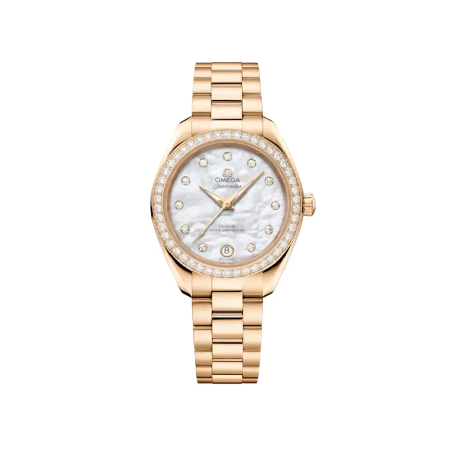 Seamaster Aqua Terra 150M 30 mm, Moonshine gold on Moonshine gold Ref. 220.55.30.20.55.001
