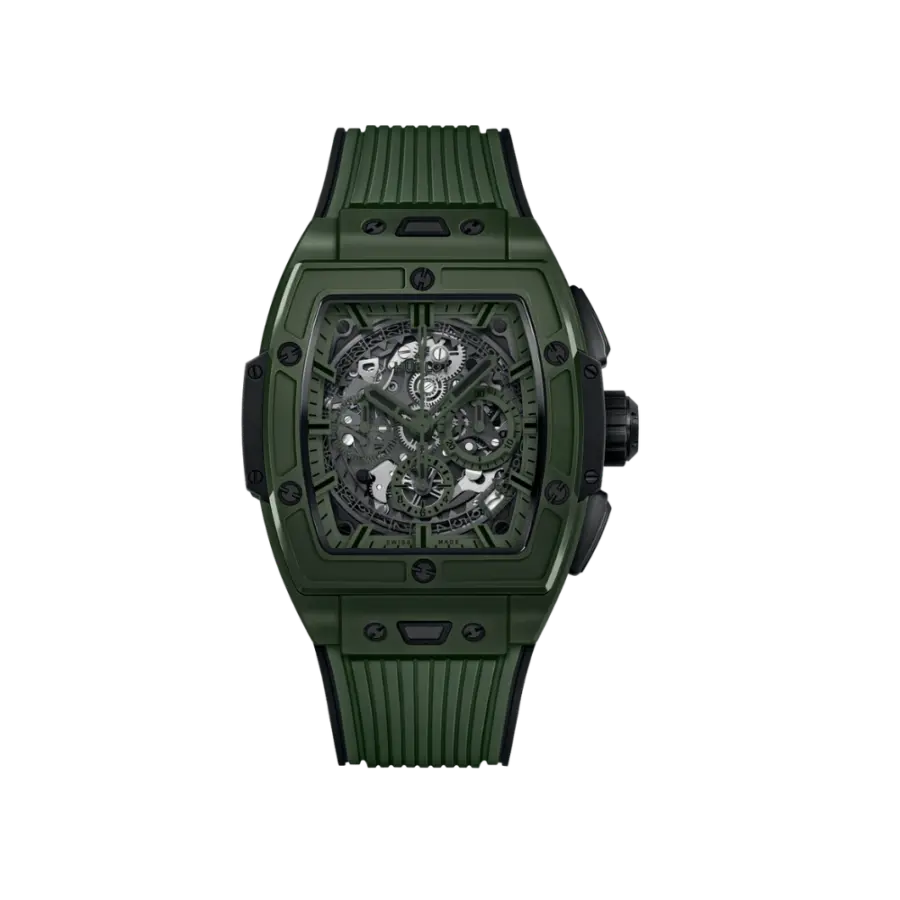 Spirit of Big Bang Dark Green Ceramic Ref. 642.GX.5210.RX