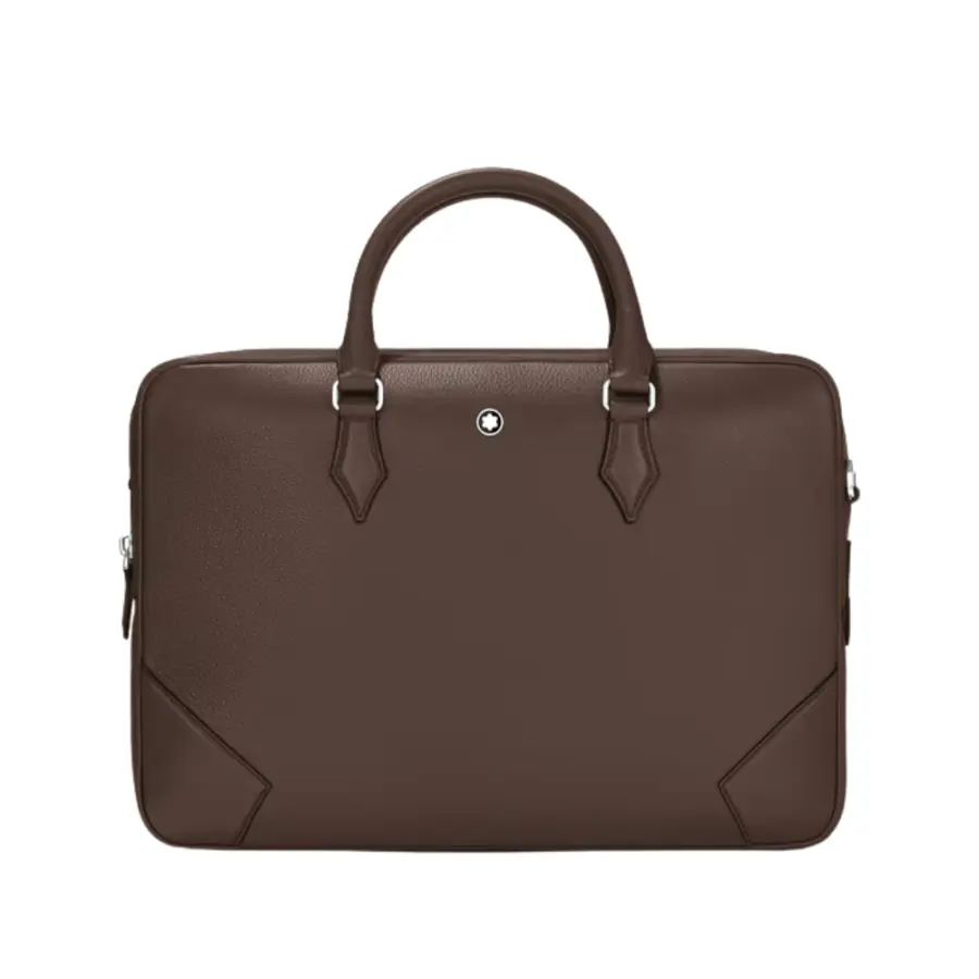 Grain Document Case - Brown
