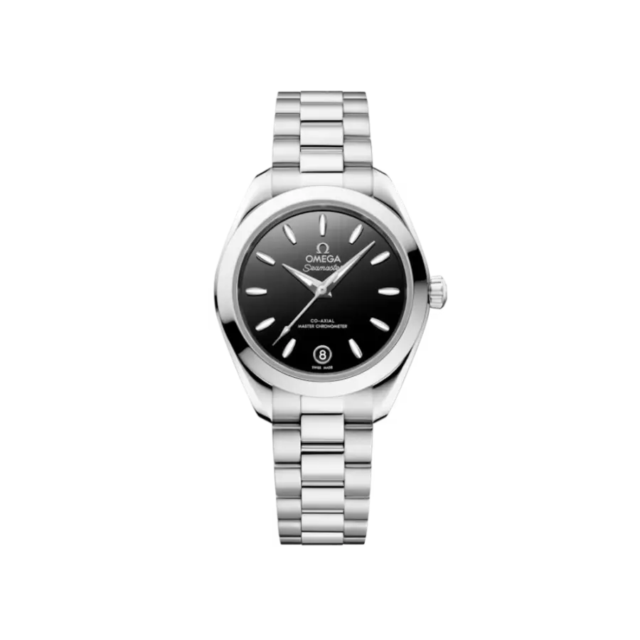 Seamaster Aqua Terra 150M 30 mm, steel on steel Ref. 220.10.30.20.01.001
