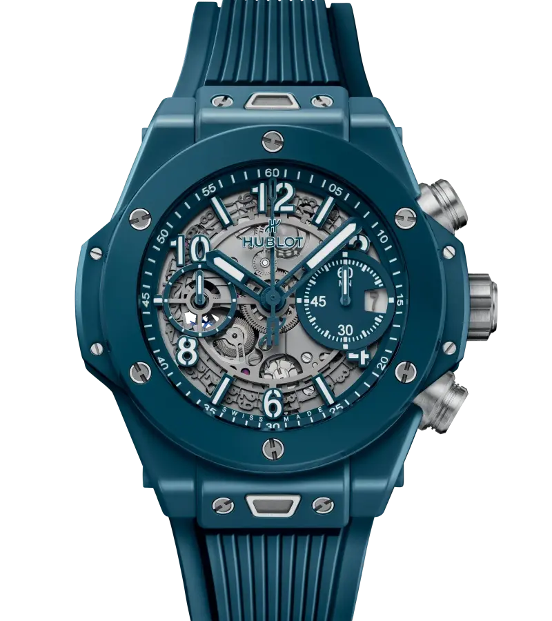 Big Bang Unico Petrol Blue Ceramic Ref. 441.ES.5121.RX