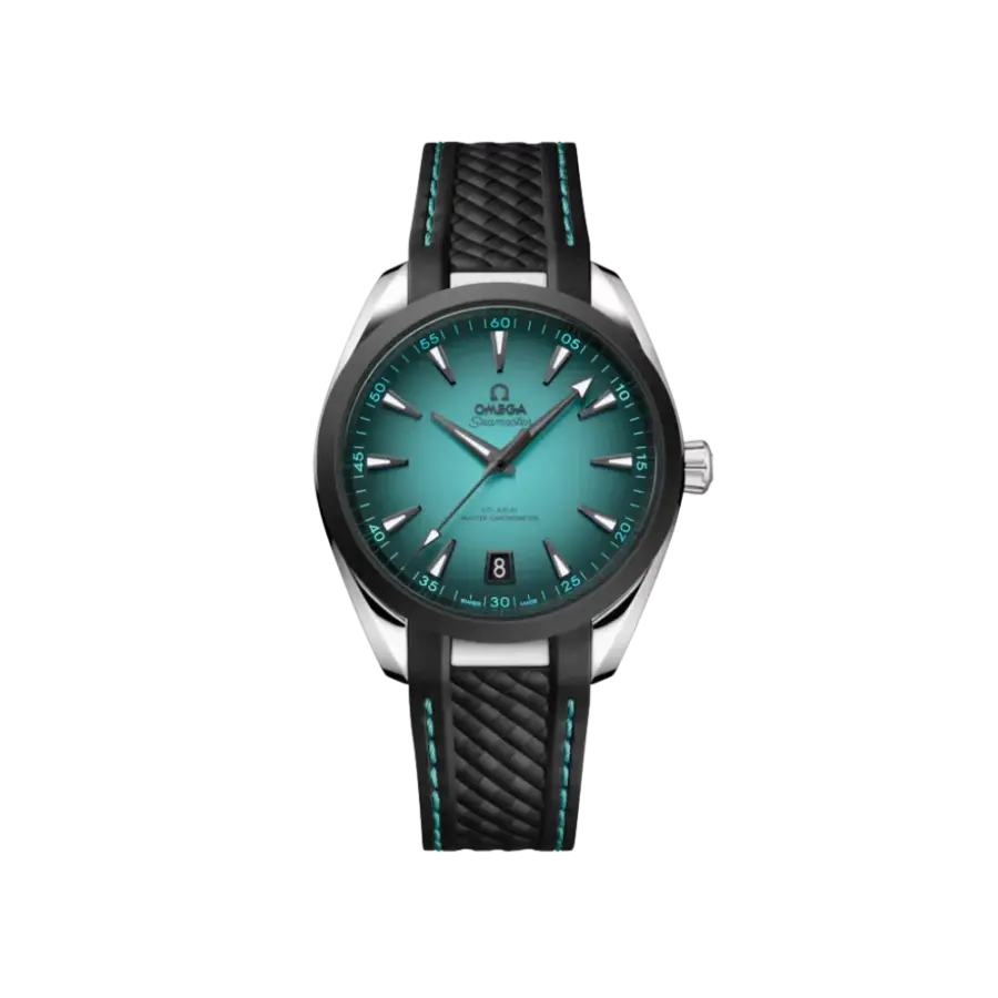 Seamaster Aqua Terra 150M 41 mm, steel on rubber strap Ref. 220.32.41.21.03.001