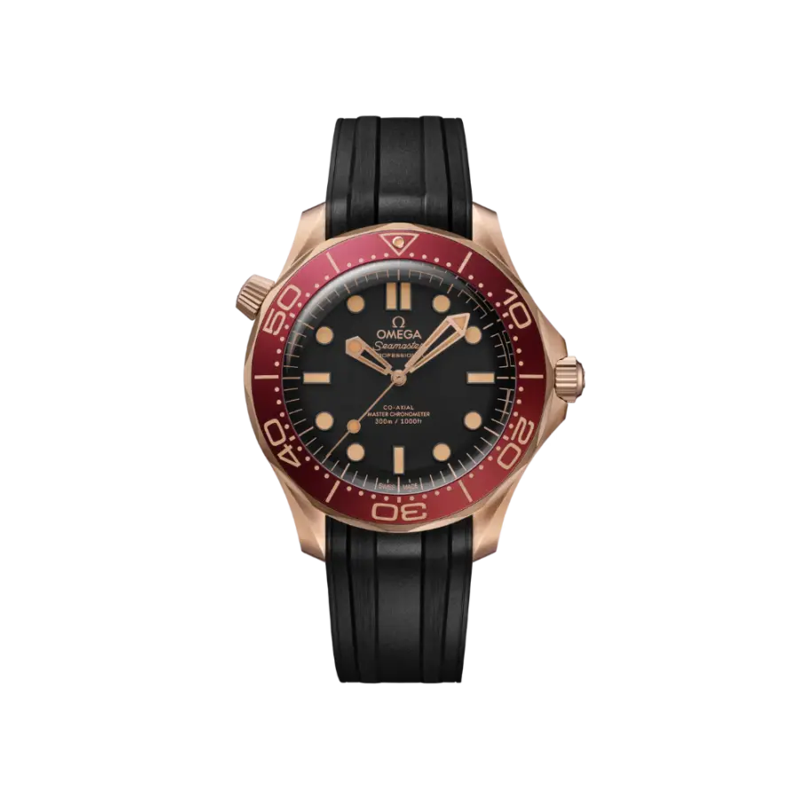 Seamaster Diver 300M 42 mm, Bronze gold on rubber strap Ref. 210.92.42.20.01.003