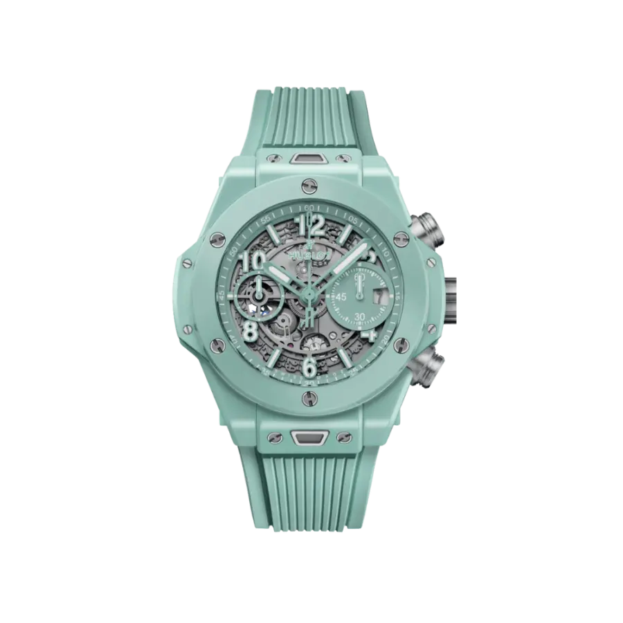 Big Bang Unico Mint Green Ceramic Ref. 441.GS.5221.RX