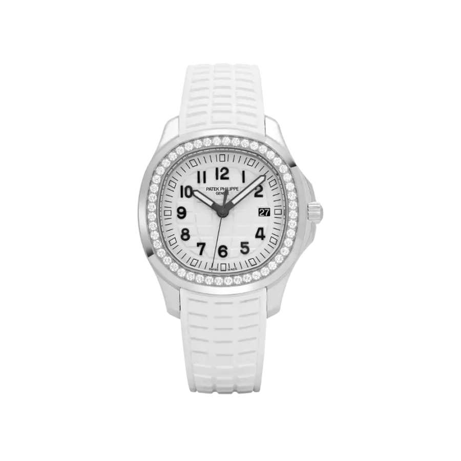 Patek Philippe Aquanaut Luce 5267/200A-010 Stainless Steel White Dial Diamond Bezel (2025)